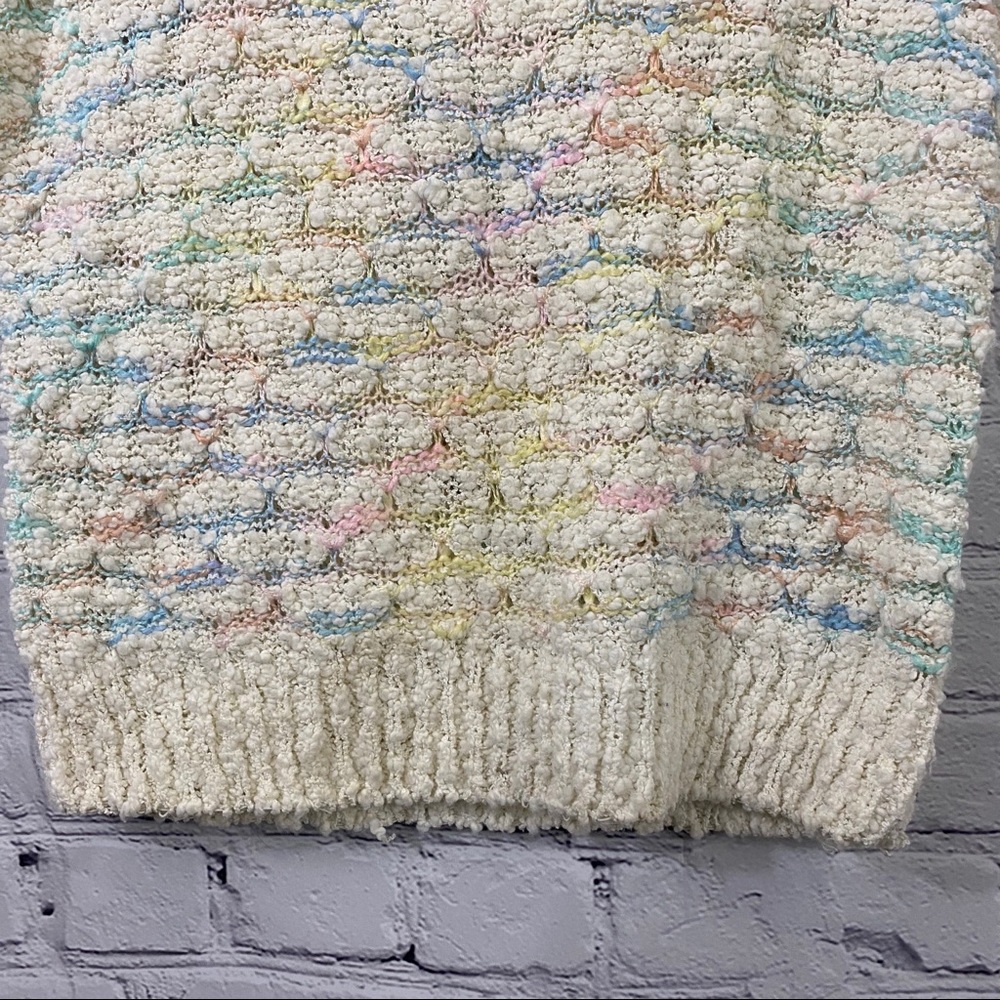 Spring Sweater - Multicolor V-Neck - Picture 6 of 8